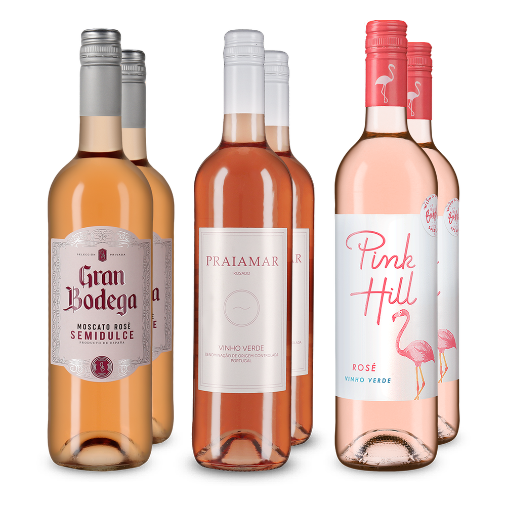 3x2 Fruchtige Rosé-Favoriten: Lieblich & feinherb