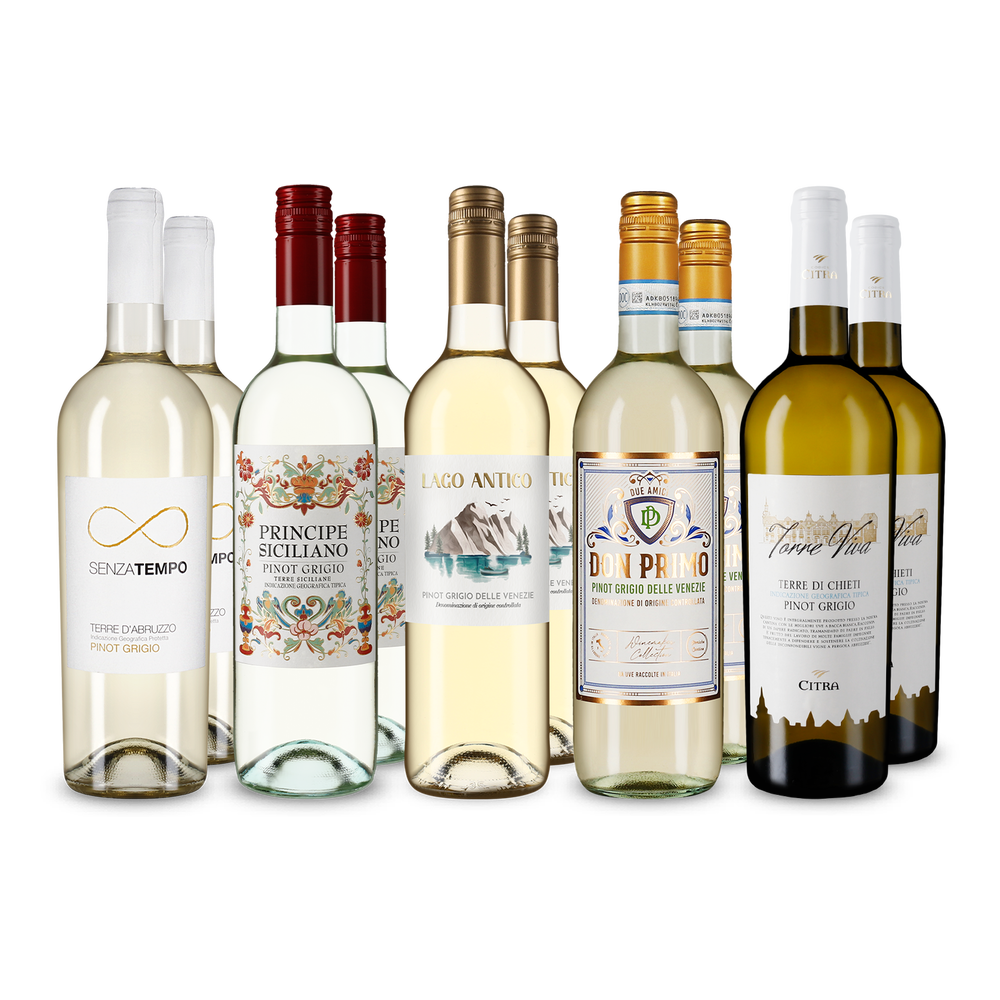 5x2 Pinot Grigio: Ein Stück Italien