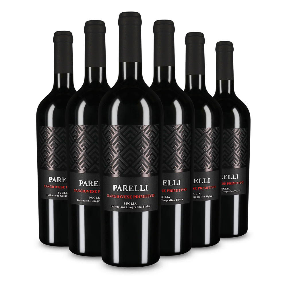 6x Parelli Sangiovese Primitivo 2025