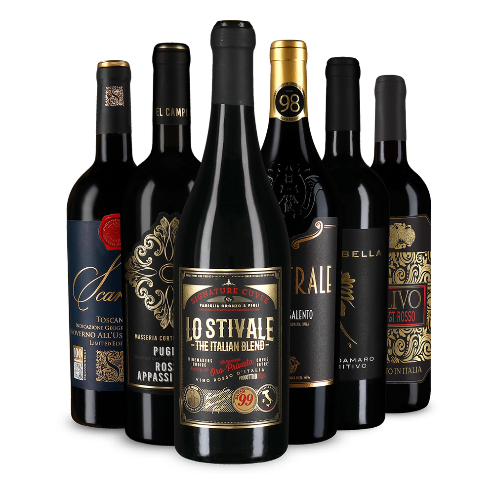6x1 Luca Maroni: Ausgezeichnete Rotwein-Favoriten