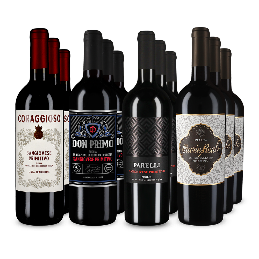 4x3 Primitivo-Lieblinge im Vorteilspaket