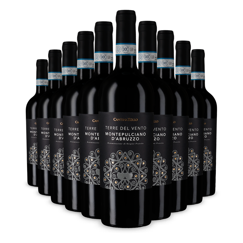 10x Terre del Vento Montepulciano d'Abruzzo 2023