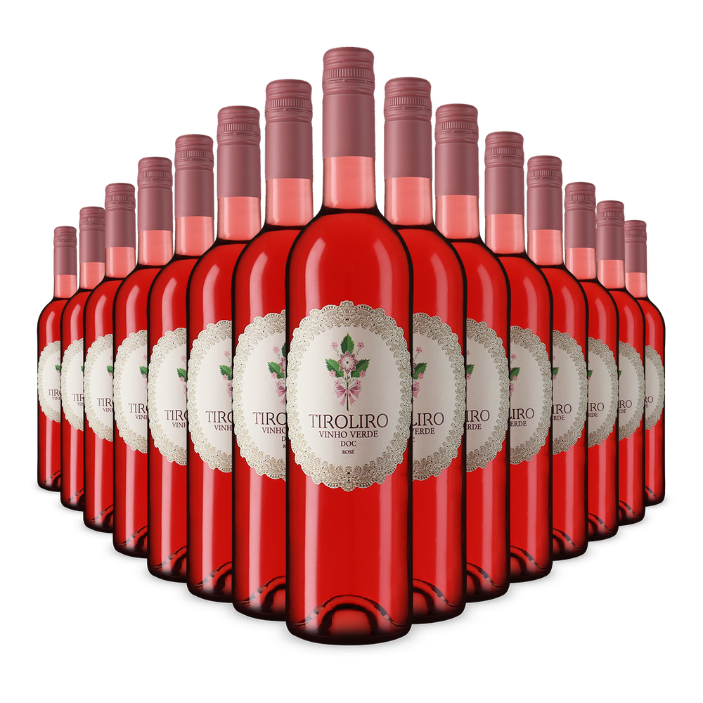 15x Tiroliro Vinho Verde Rosé 2025
