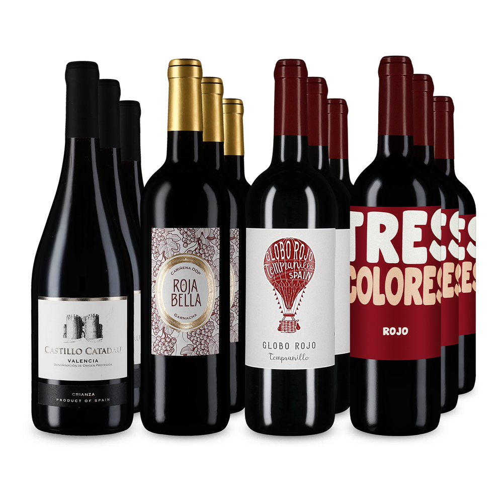 4x3 Spaniens Wein-Highlights zum Spitzenpreis